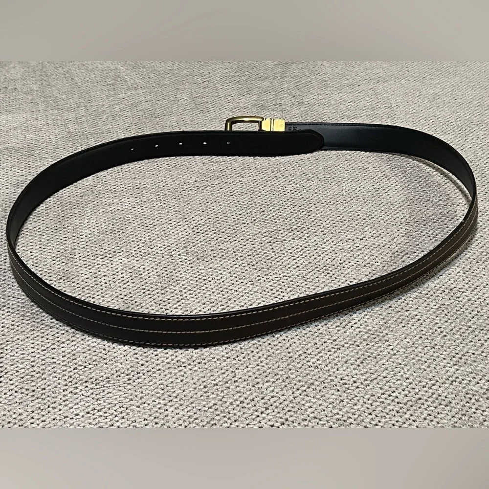 Perry Ellis Reversible‎ Vegan Leather Belt 42